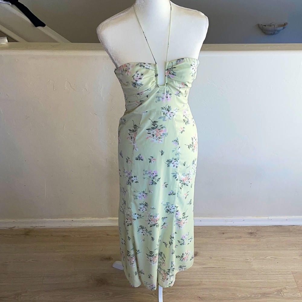 Halter maxi dress